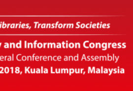 The 84th World Library and Information Congress in Kuala Lumpur, Malaysia