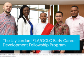 The Jay Jordan IFLA/OCLC Early Career Development Fellowship Program