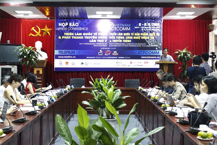 IDT giới thiệu giải pháp số hóa tài liệu tại họp báo Triển lãm Vietnam ICT COMM 2019
