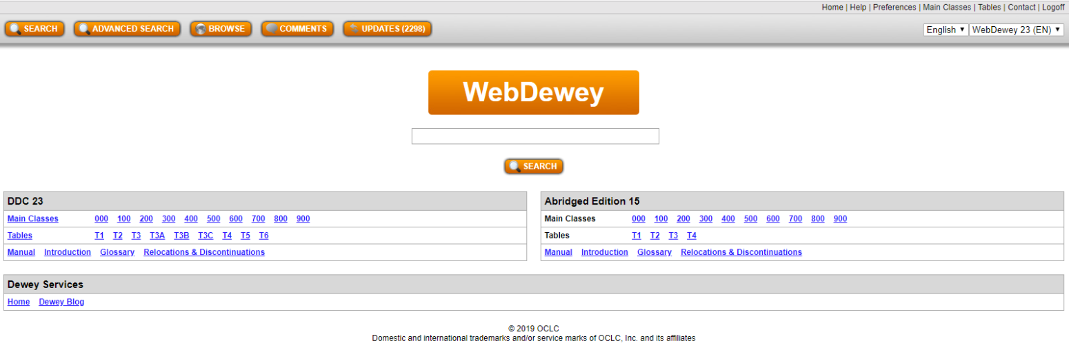 Giới thiệu công cụ phân loại tài liệu Web Dewey