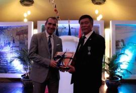 Lễ trao Huân chương Văn học và Nghệ thuật Pháp cho ông Phạm Thế Khang