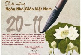 Chào mừng ngày Nhà giáo Việt Nam 20 - 11