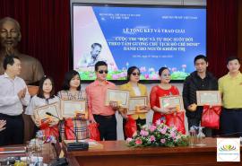 Lễ tổng kết và trao giải Cuộc thi “Đọc và tự học suốt đời theo tấm gương Chủ tịch Hồ Chí Minh” dành cho người khiếm thị