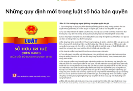 Nhung quy dinh moi trong luat so hoa ban quyen thu vien 