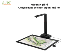 Máy scan giá rẻ, chuyên dụng cho báo, tạp chí khổ lớn – VIISAN S21