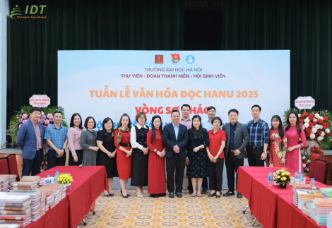 IDT VIETNAM THAM DỰ LỄ KHAI MẠC TUẦN LỄ VĂN HOÁ ĐỌC HANU 2025