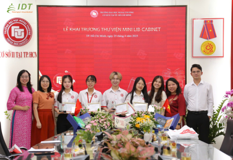 Khơi dậy tình yêu sách: Cuộc thi “Đại sứ Văn hóa Đọc 2025” tại Đại học Ngoại thương – Cơ sở II