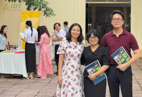 IDT tham dự Hội thảo “Thư viện Đại học, Cao đẳng với hoạt động phát triển khoa học, công nghệ, đổi mới sáng tạo và chuyển đổi số nhà trường” 5 5