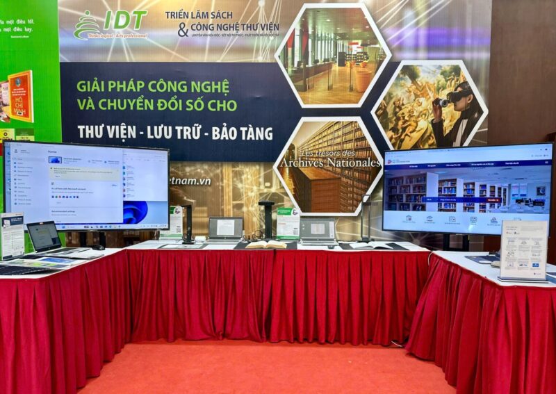 IDT Vietnam tham dự Ngày Sách và Văn hoá đọc Việt Nam trong CAND năm 2026