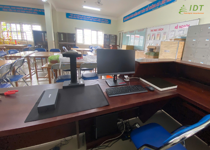 IDT VIETNAM TRIỂN KHAI DỰ ÁN CHUYỂN ĐỔI SỐ TRONG QUẢN LÝ GIÁO DỤC VÀ ĐÀO TẠO QUẬN Ô MÔN