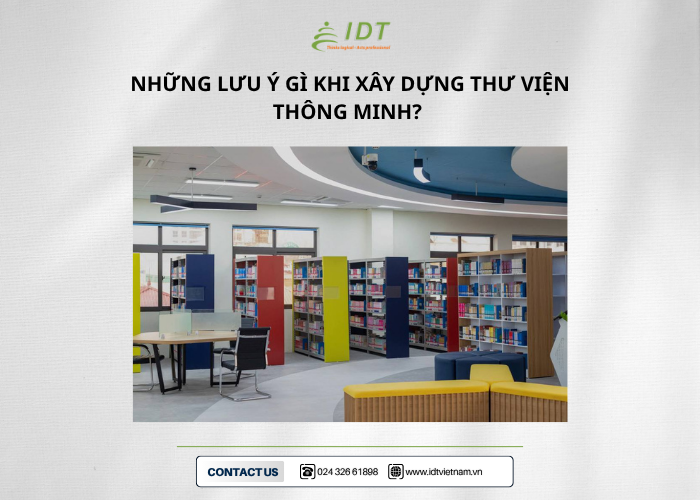 NHỮNG ĐIỀU CẦN LƯU Ý KHI CHUYỂN ĐỔI SỐ THƯ VIỆN VÀ XÂY DỰNG THƯ VIỆN THÔNG MINH